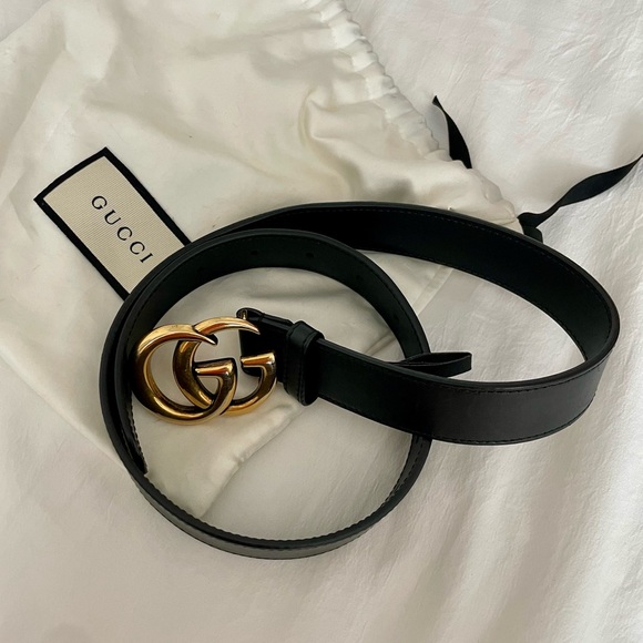 Gucci Marmont 2015 re edition wide belt